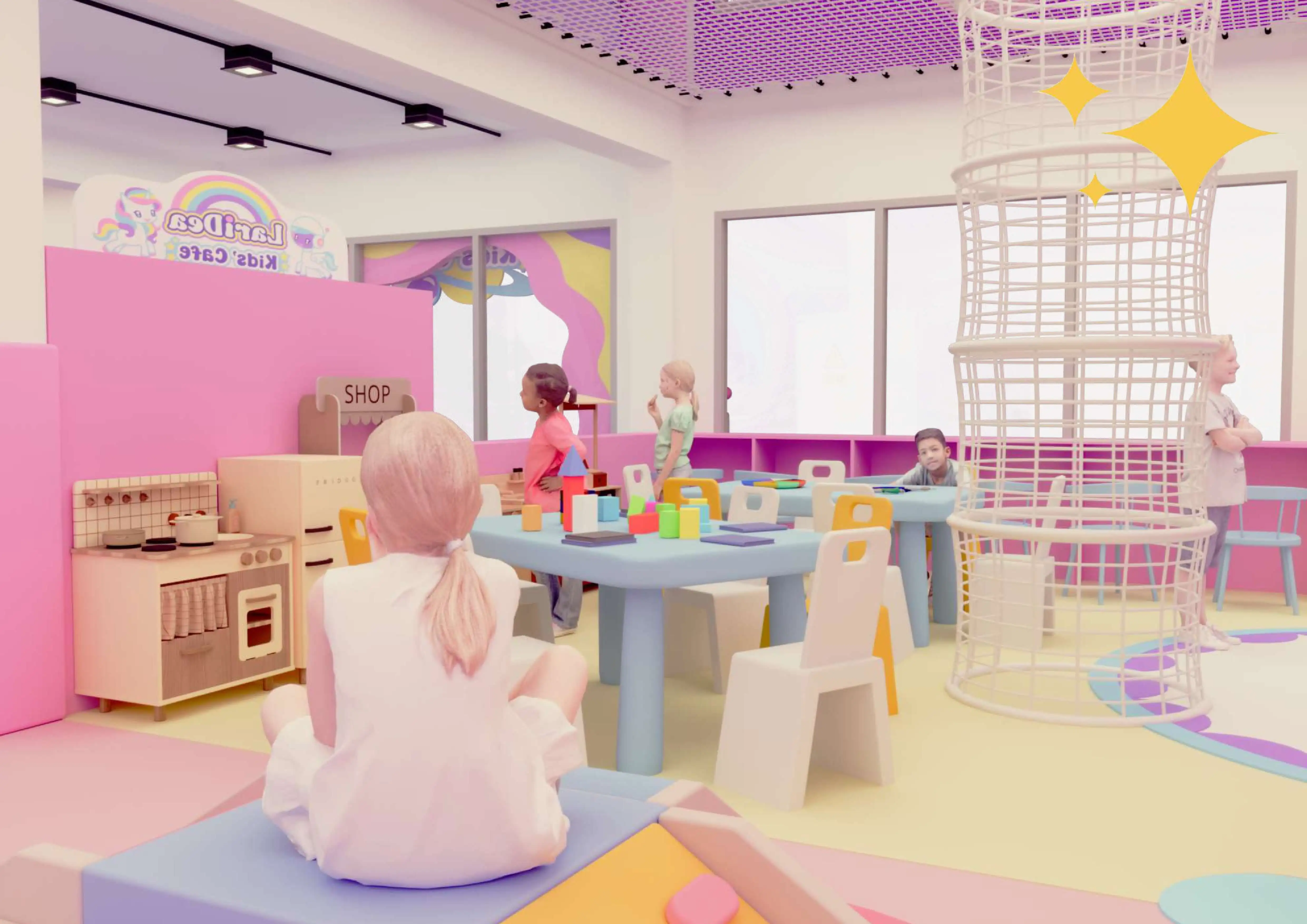 Playground area